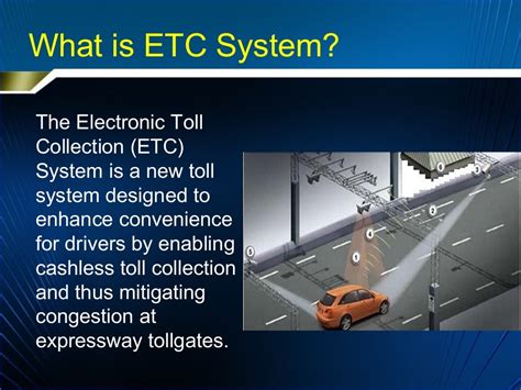 rfid based toll collection system ppt download|electronic toll collection ppt.